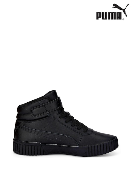 Puma Black Womens Carina 2.0 Mid Sneakers (AH3786) | €86