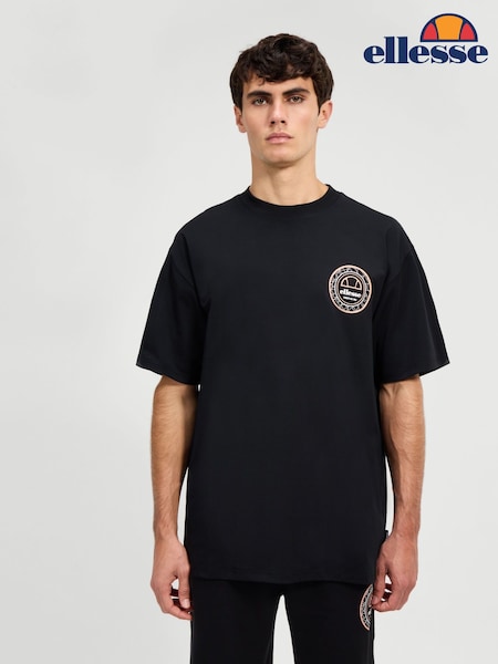 أسود - Ellesse Mens Duomo T-shirt (AH3939) | ‏22 ر.ع.‏