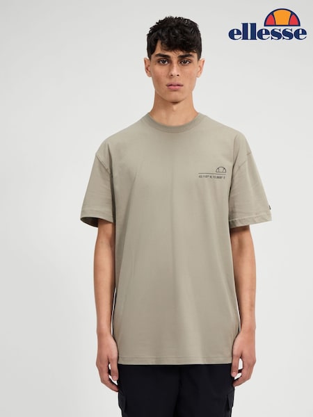 كاكي أخضر - Ellesse Mens Parete T-shirt (AH3959) | ‏16 ر.ع.‏
