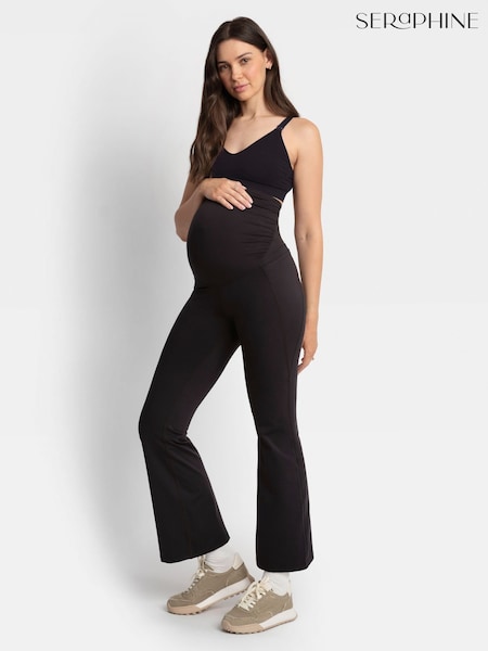Seraphine Maternity Bootleg Black Leggings (AH4058) | R$ 485