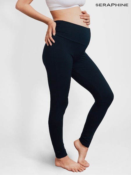 Seraphine Maternity Thermal Black Leggings (AH4103) | R$ 385