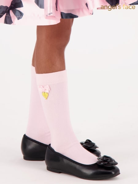 Angels Face Avril Rose Ballet Black Pumps (AH4120) | ₪302