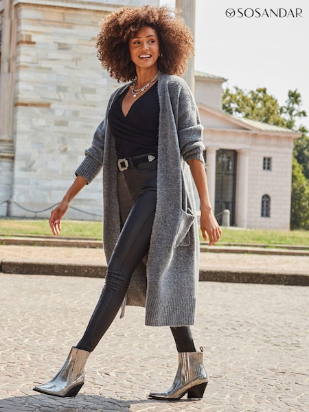 Sosandar Longline Cardigan (AH4134) | € 86