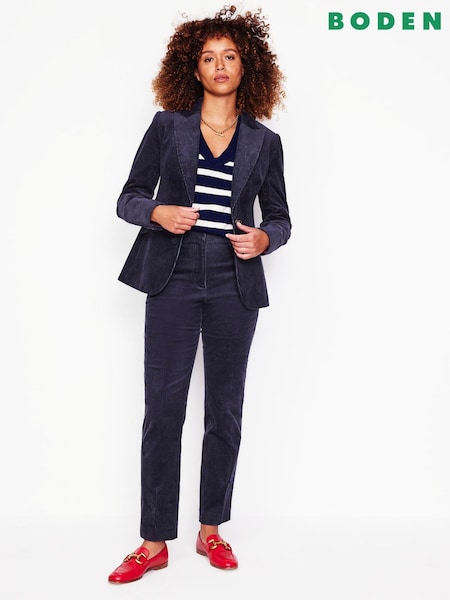 Boden Blue Kew Cord Trousers (AH4321) | €39