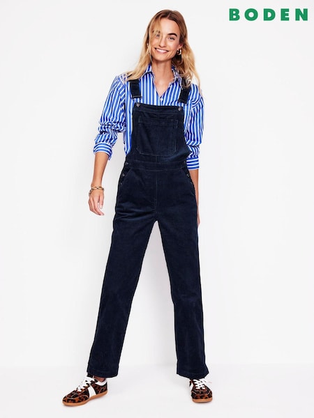 Boden Blue Cord Dungarees (AH4328) | AED320