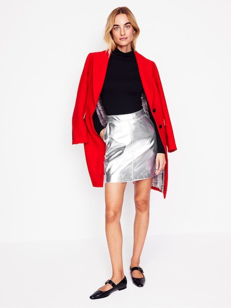 Boden Metallic PU Skirt (AH4364) | 65 €