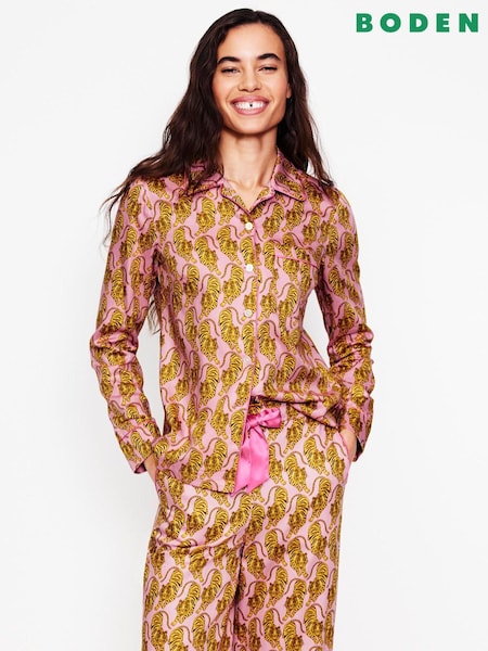 Boden 100% Cotton Sateen Pyjamas Shirt (AH4375) | 30 €