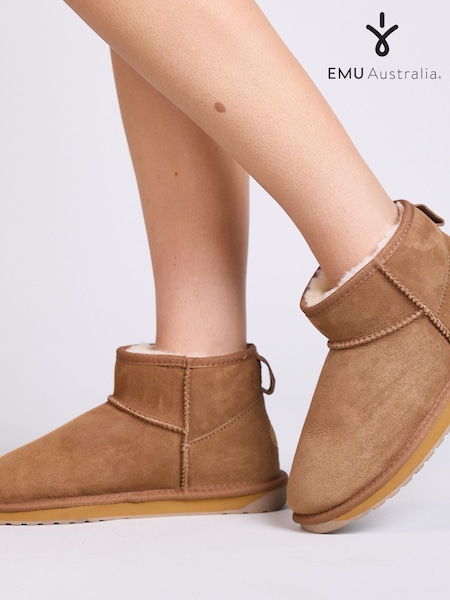 EMU Australia Brown Stinger Micro Sheepskin Boots (AH4426) | €95