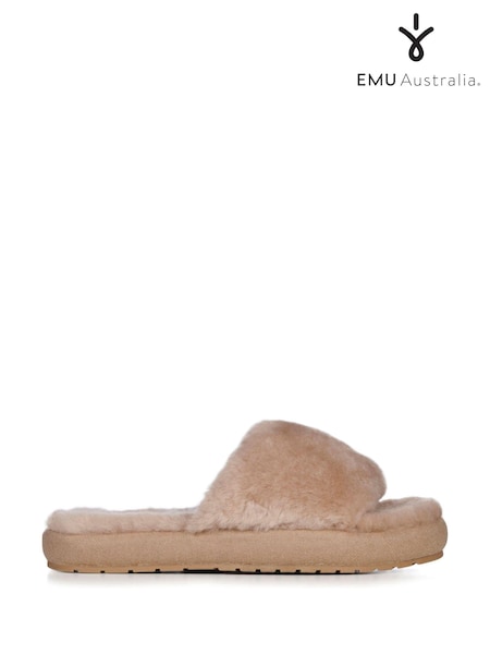 EMU Australia Brown Mckay Plush Slippers (AH4436) | €75