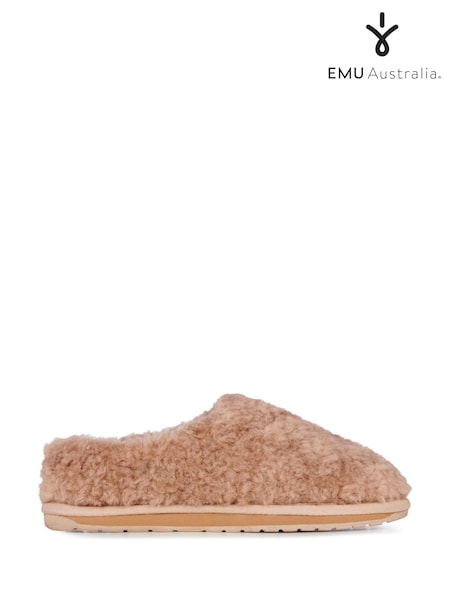 EMU Australia Brown Joy Cosy Teddy Slippers (AH4498) | €113