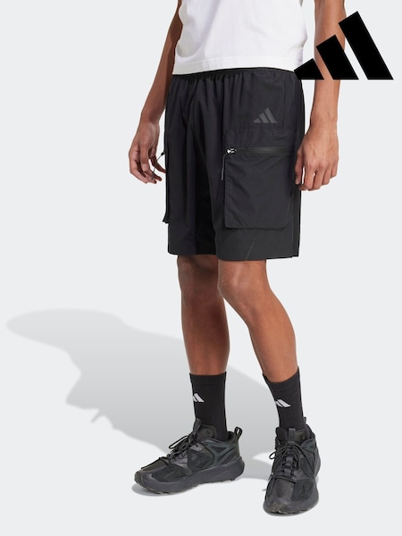 adidas Black City Escape Woven Shorts (AH4546) | R$ 375