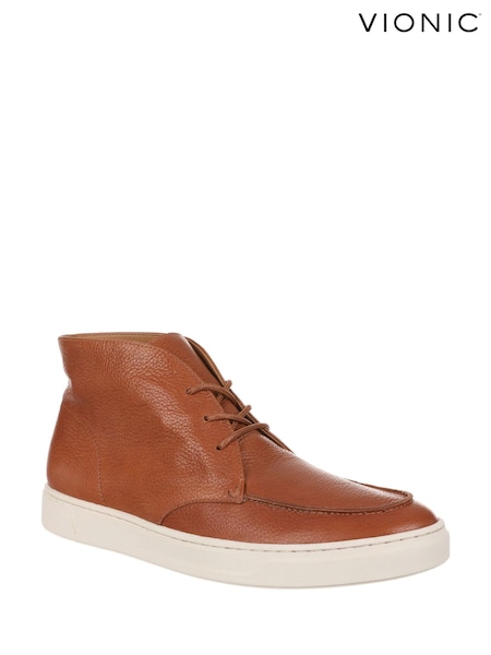 Maro închis - Vionic Mens Danfield Croială clasică Chukka Cizme (AH4615) | 626 LEI