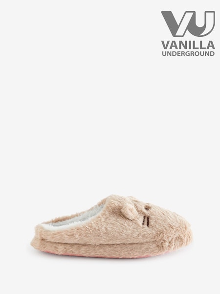 Vanilla Underground Brown Womens Character Slippers (AH4665) | R$ 220