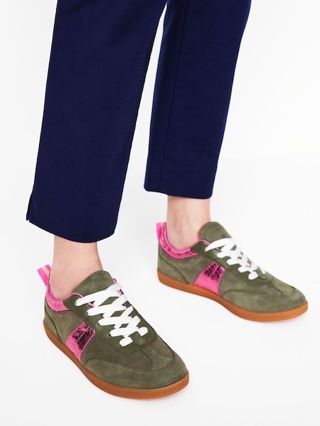 Boden Green Erin Retro Tennis Trainers (AH4668) | AED285