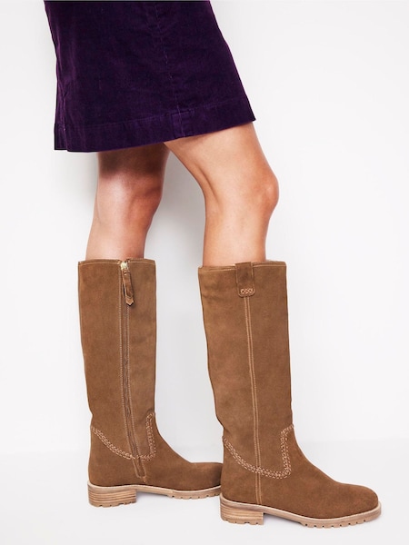 Boden Flat Knee High Boots (AH4699) | 1,075 LEI