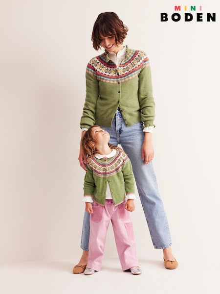 Boden Edie Fair Isle Pattern Cardigan (AH4747) | €40 - €46