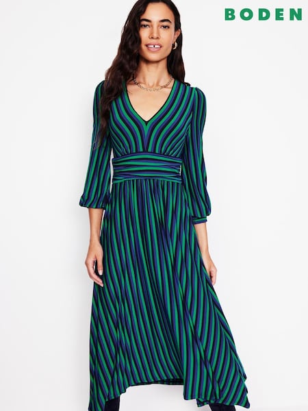 Boden Green Daphne Jersey Maxi Dress (AH4770) | €60
