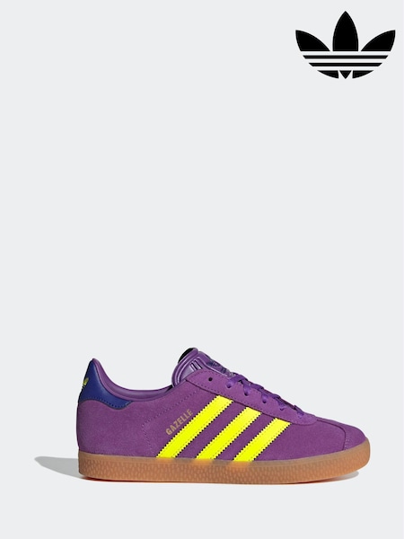 adidas Originals Purple Junior Gazelle Trainers (AH5206) | €73