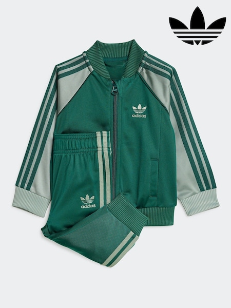 Verde - adidas Originals Infants Adicolor SST Tracksuit (AH5288) | 54 €