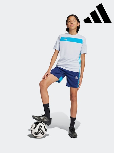 adidas Blue Tiro Essentials Short (AH5361) | R$ 130