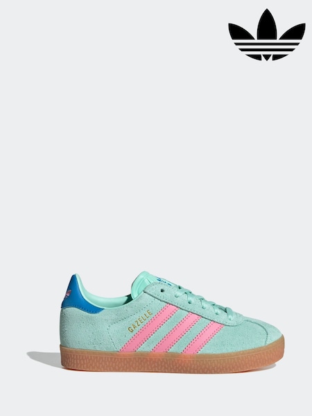 Verde/Marrón - adidas Originals Gazelle Trainers (AH5374) | 64 €