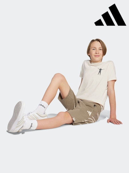 adidas White Jude Bellingham Culturewear 100% Cotton T-Shirt (AH5392) | R$ 180