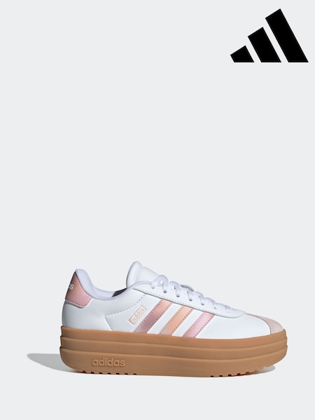 adidas Cream White VL Court Bold Trainers (AH5408) | R$ 445