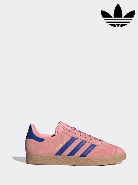 adidas Originals Pink Bolt Gazelle Trainers (AH5600) | R$ 840