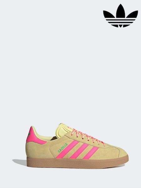 adidas Originals Yellow Gazelle Trainers (AH5602) | LEI 633