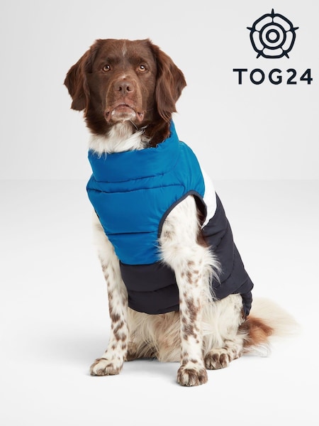 Tog 24 Blue Fetch Dog Padded Optic Coat (AH5682) | AED105