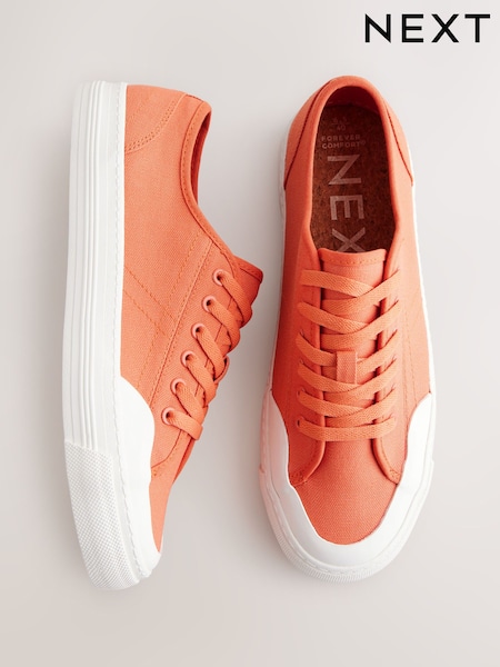 Oranssi - Forever Comfort® Round Toe Chunky Baseball Trainers (AH5703) | €33