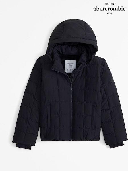 Abercrombie & Fitch Black Puffer Jacket (AH5761) | 288 LEI - 296 LEI