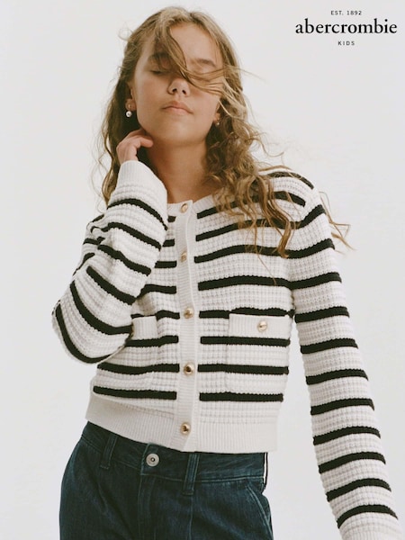 Abercrombie & Fitch Collarless Button Up Cardigan (AH5781) | € 30 - € 32