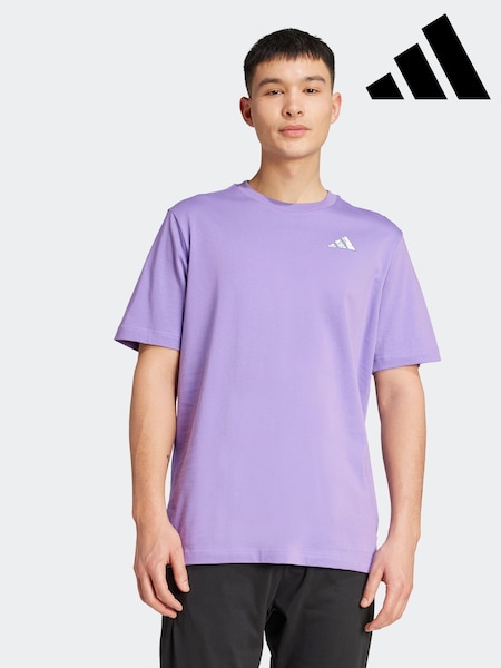 adidas Purple Earth Day Graphic 100% Cotton T-Shirt (AH5806) | €35
