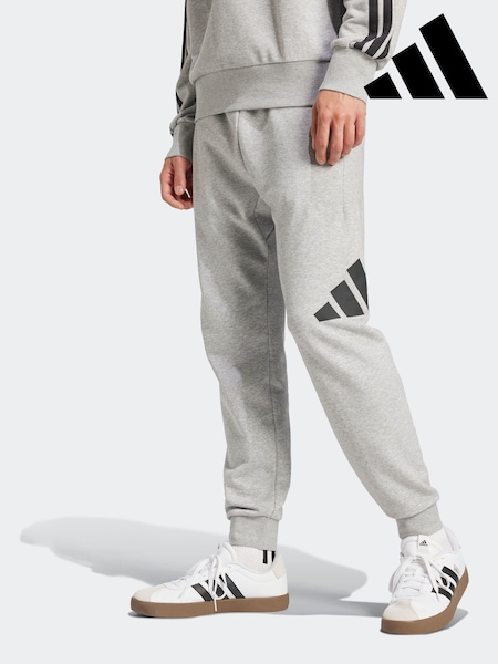 adidas Grey Essentials Big Logo French Terry Joggers (AH5831) | €54