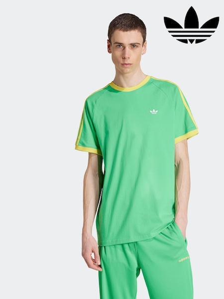 adidas Originals Green Monogram Cali 100% Cotton T-Shirt (AH5867) | R$ 345