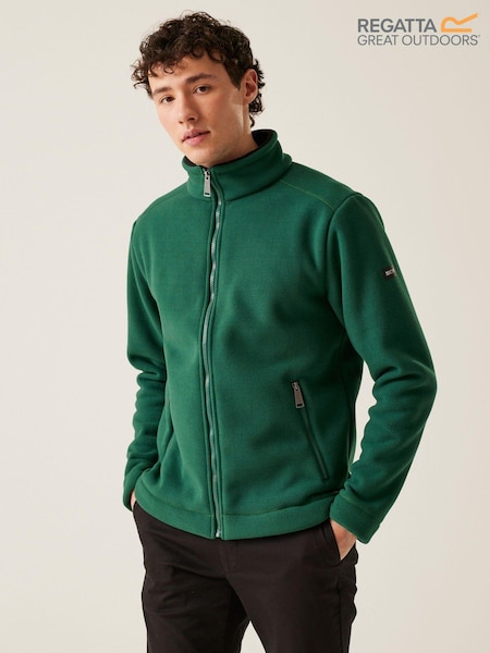 Regatta Green Mens Garrian II Full Zip Fleece (AH5876) | €69