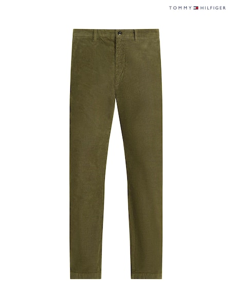 Tommy Hilfiger Green Denton Corduroy Chino Trousers (AH6028) | €86