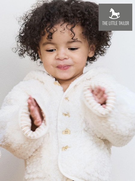 The Little Tailor Baby Chunky Sherpa Fleece Jacket (AH6036) | €38