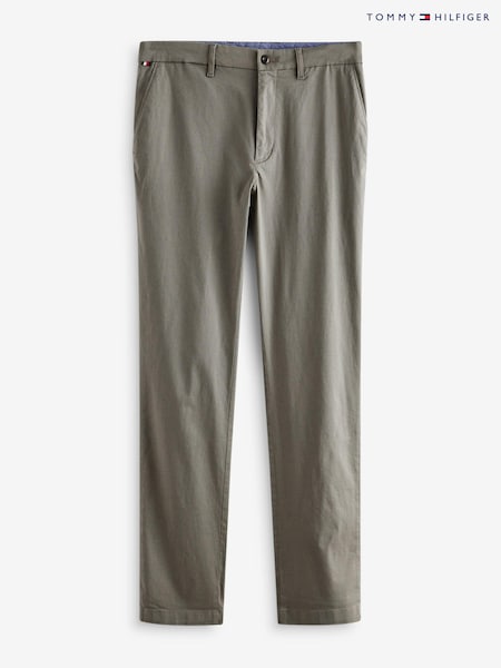 Tommy Hilfiger Grey Denton Printed Structure Chino Trousers (AH6038) | €77