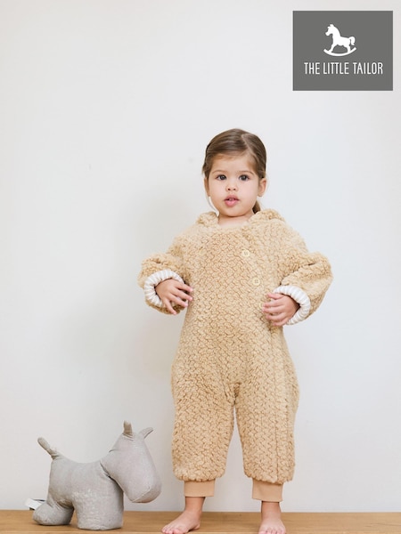 The Little Tailor Baby Chunky Sherpa Fleece Pramsuit (AH6067) | ‏186 د.إ.‏