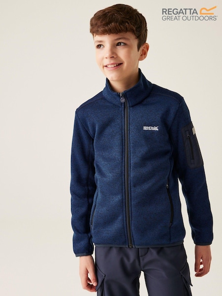 Regatta Blue Kids Newhill Fleece (AH6092) | AED81