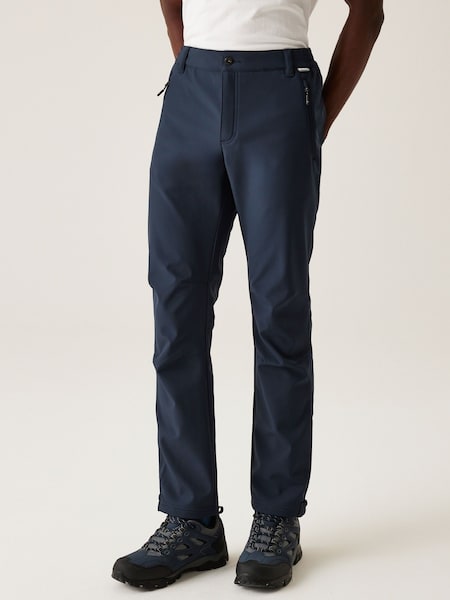Regatta Blue Mens Geo II Softshell Walking Trousers (AH6183) | €69
