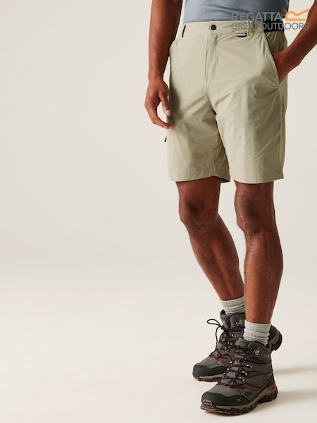 Regatta Green Mens Travel Light Packaway Shorts (AH6246) | AED227