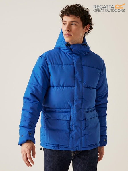 Regatta Blue Mens Falkner Baffled Jacket (AH6254) | R$ 830