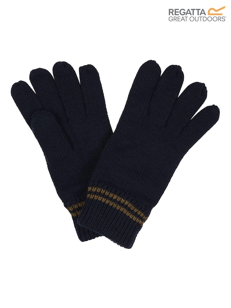 Azul - Regatta Mens Balton Knitted Iii Gloves (AH6258) | 20 €