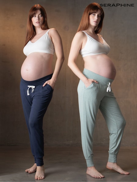 Seraphine Blue Maternity Pyjama Bottoms 2 Pack (AH6371) | R$ 545