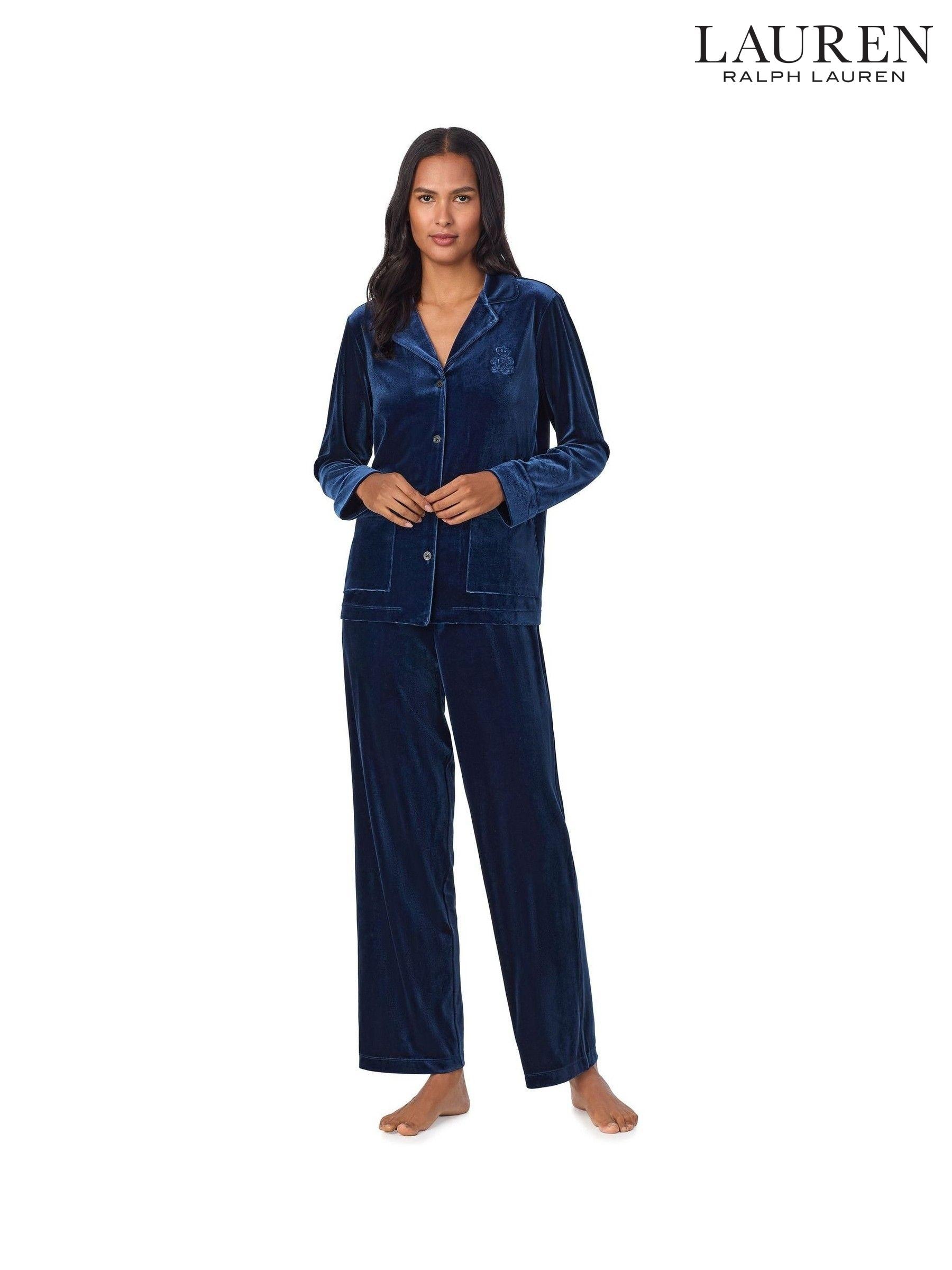 Women s Pyjamas Lauren Ralph Lauren Plain Long Sleeve Brandedfashion Next Oman