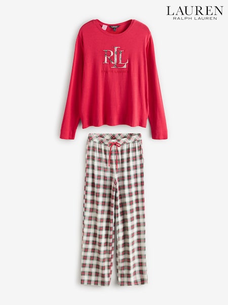 Lauren Ralph Lauren Cream Cotton Cloud Pyjama Set (AH6436) | ‏411 ر.س.‏