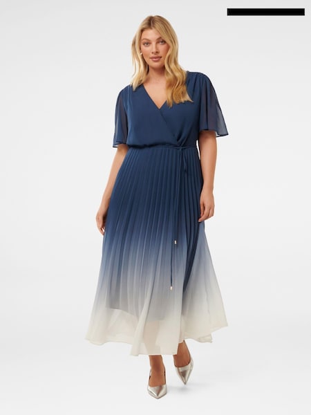 Forever New Phillie Curve Pleated Midi Dress (AH6703) | €106